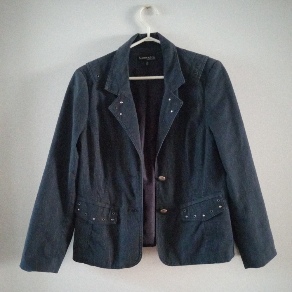 💙🧥 Conrad C | Denim Blue Blazer | Size 12